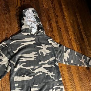 Camo army green hoodie